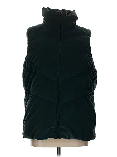 Pre-owned Athleta Vest In Green