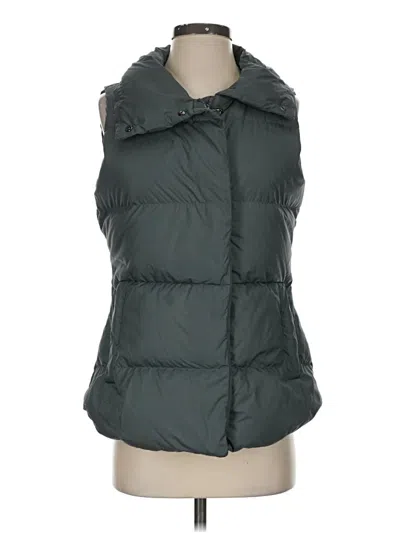 Pre-owned Athleta Vest In Green