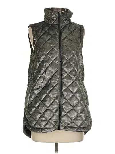 Pre-owned Athleta Vest In Green