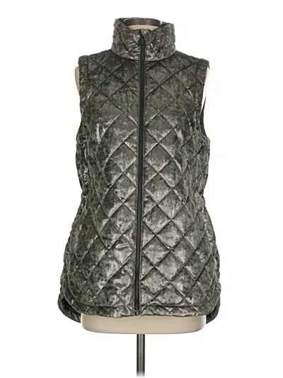 Pre-owned Athleta Vest In Green