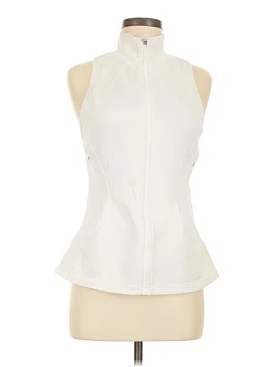 Pre-owned Athleta Vest In Ivory