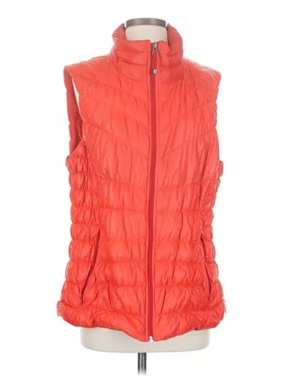 Pre-owned Athleta Vest In Orange