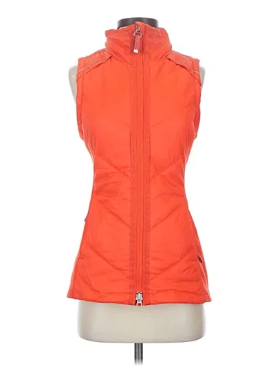 Pre-owned Athleta Vest In Orange