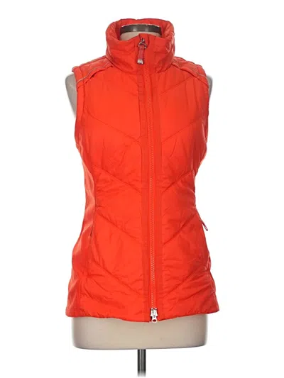 Pre-owned Athleta Vest In Orange