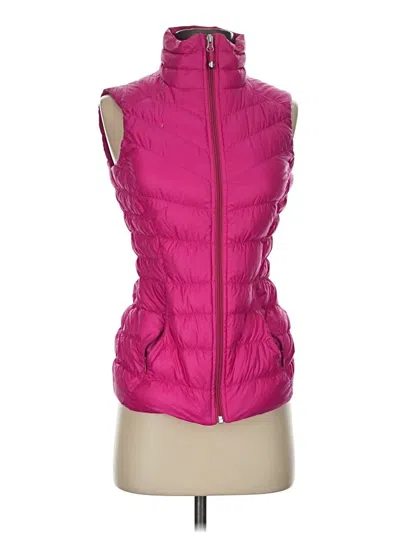 Pre-owned Athleta Vest In Pink