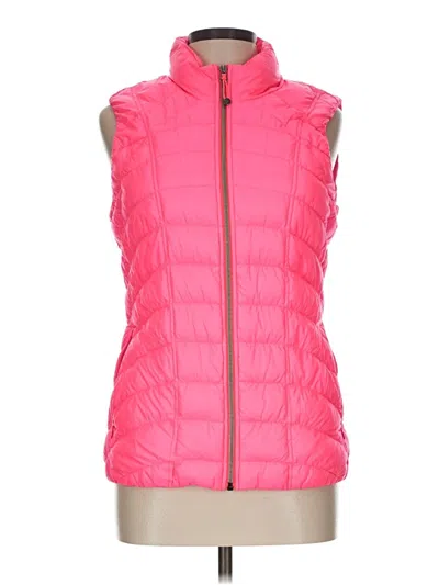 Pre-owned Athleta Vest In Pink