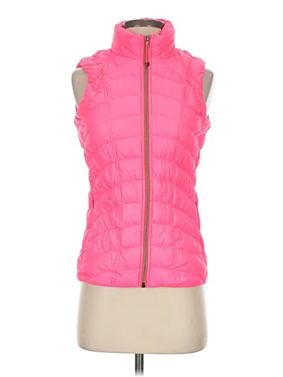 Pre-owned Athleta Vest In Pink