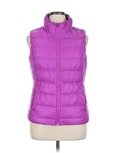 Pre-owned Athleta Vest In Purple