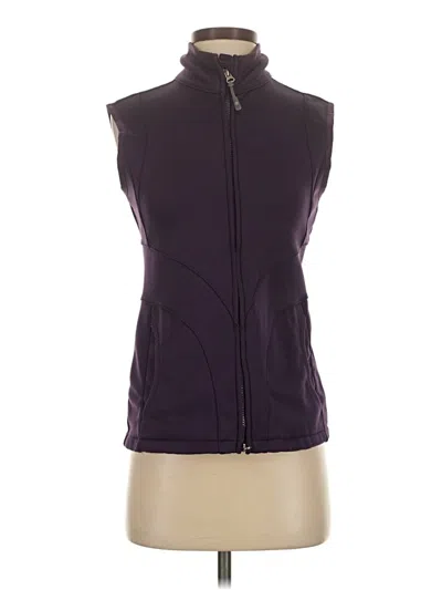 Pre-owned Athleta Vest In Purple