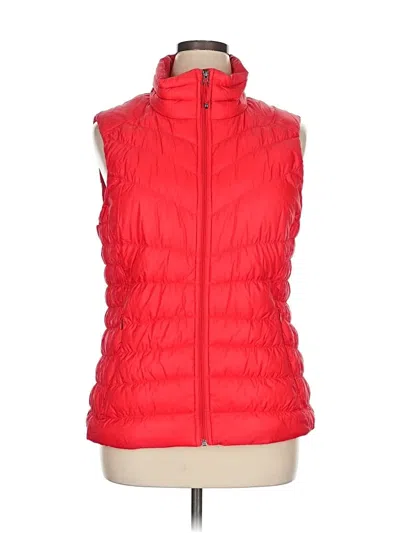 Pre-owned Athleta Vest In Red