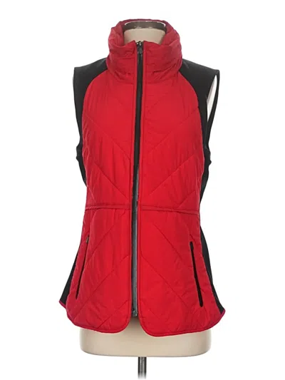 Pre-owned Athleta Vest In Red