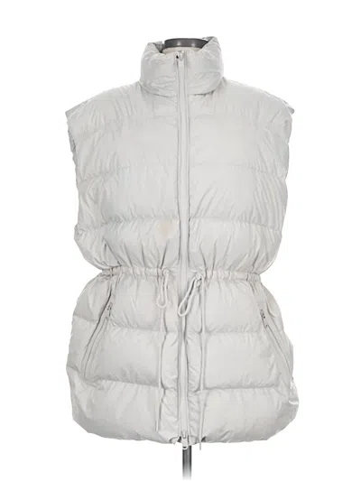 Pre-owned Athleta Vest In Silver