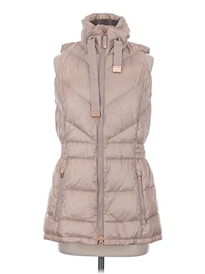 Pre-owned Athleta Vest In Tan
