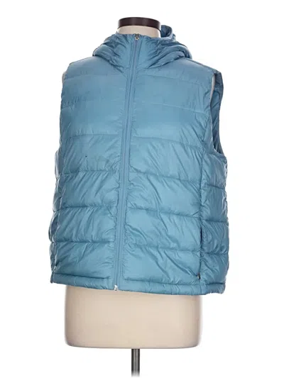 Pre-owned Athleta Vest In Teal