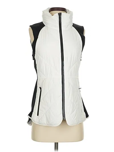 Pre-owned Athleta Vest In White