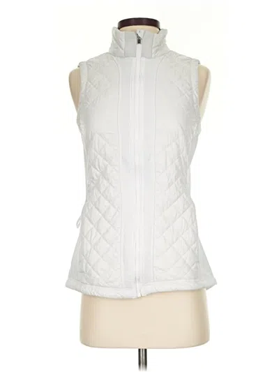 Pre-owned Athleta Vest In White