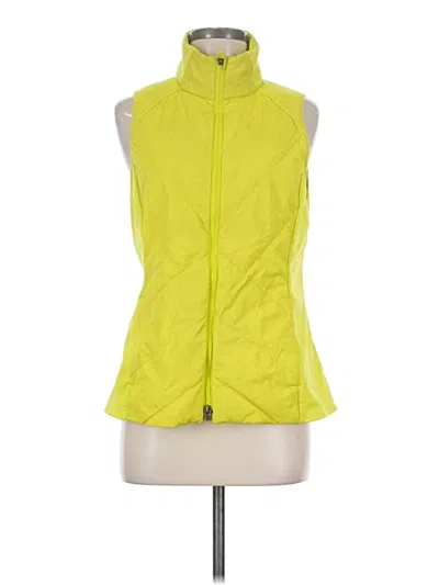 Pre-owned Athleta Vest In Yellow
