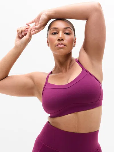 Athleta Vital Bra D-dd In Purple