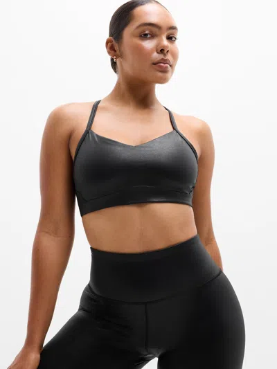 Athleta Vital Matte Foil Bra A-c