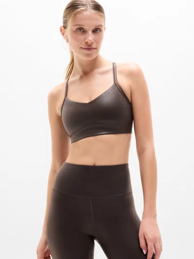 Athleta Vital Matte Foil Bra A-c