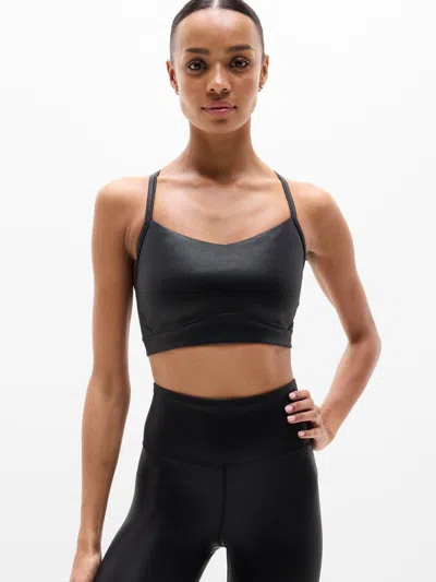 Athleta Vital Matte Foil Bra D-dd