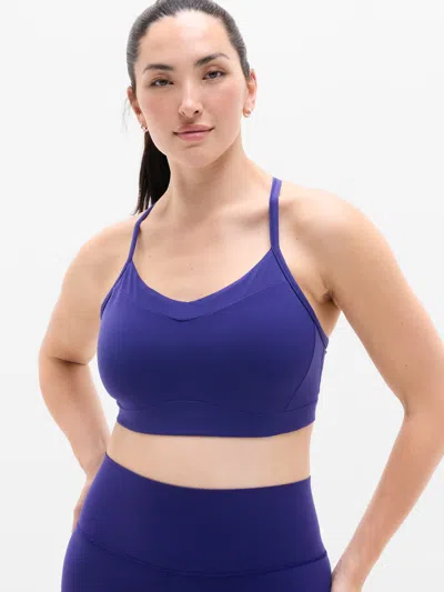 Athleta Vital Sports Bra D-dd In Blue
