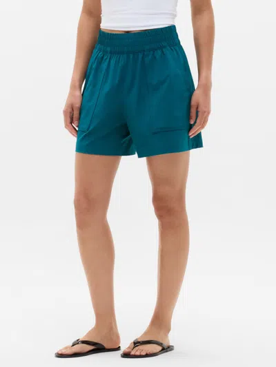 Athleta Wayfind High Rise 5" Short In Blue
