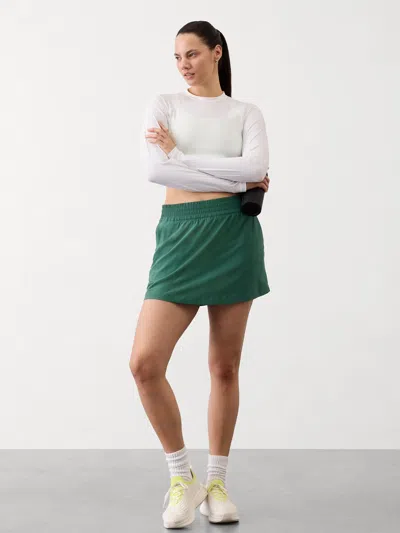 Athleta Weekender High Rise 14" Run Skort In Trillium