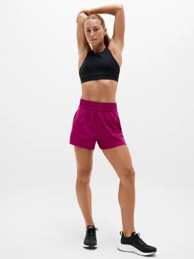 Athleta Weekender High Rise 3" Run Short