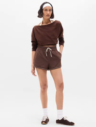 Athleta Weekender High Rise Picot 3" Run Short