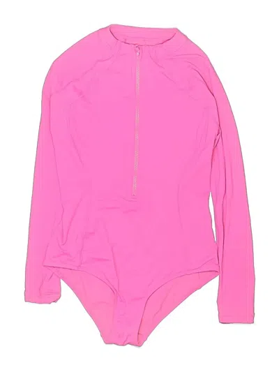 Pre-owned Athleta Wetsuit In Pink