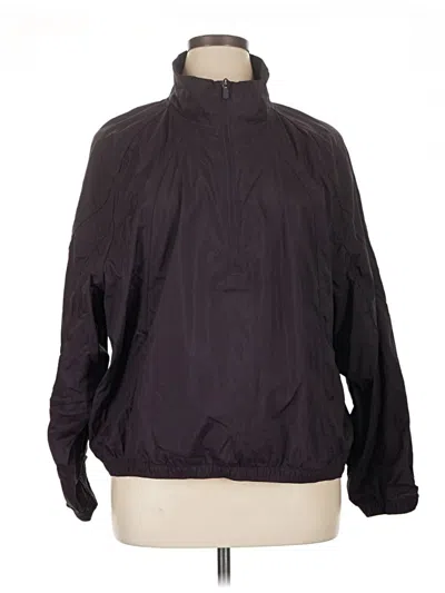 Pre-owned Athleta Windbreaker Jacket In Purple
