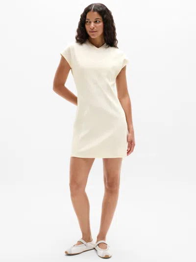 Athleta Wishful Cotton Dress In Pearl