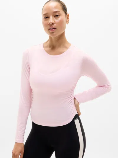 Athleta With Ease Cinch Top In Pink
