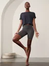 ATHLETA WITH EASE CROP TEE