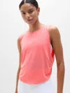 Athleta With Ease Muscle Twist Tank In Mimosa Pink