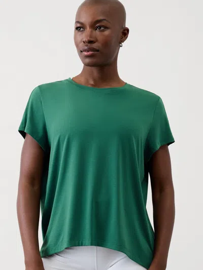 Athleta With Ease Tee In Trillium