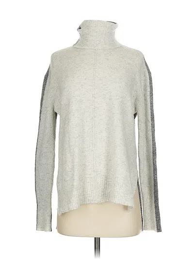 Pre-owned Athleta Wool Pullover Sweater In Gray