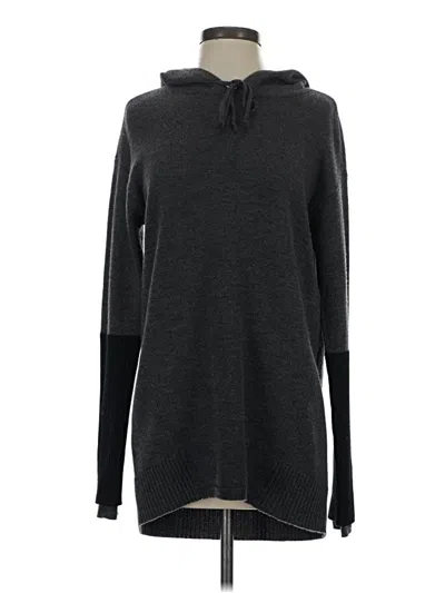 Pre-owned Athleta Wool Pullover Sweater In Gray