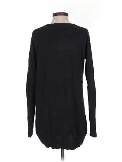 Pre-owned Athleta Wool Sweater In Black