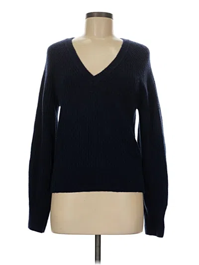 Pre-owned Athleta Wool Sweater In Blue