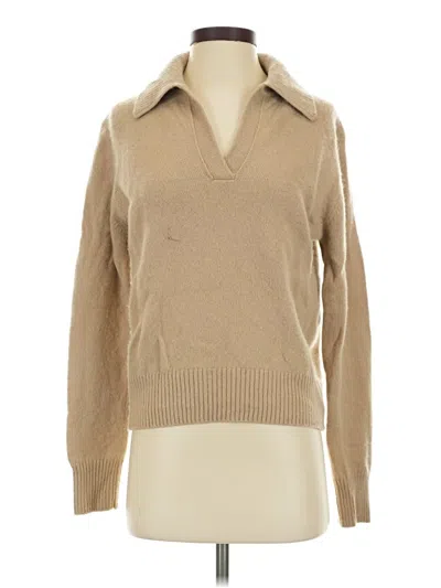 Pre-owned Athleta Wool Sweater In Brown