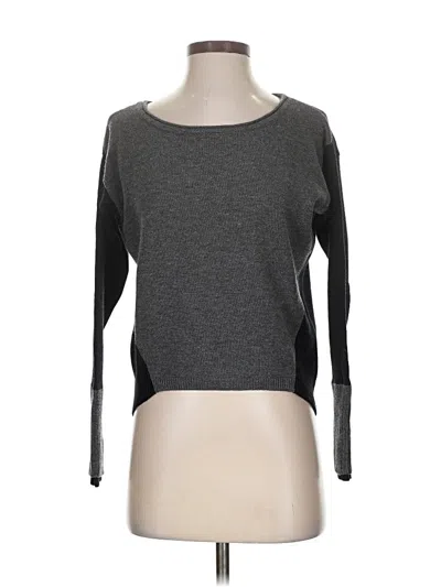 Pre-owned Athleta Wool Sweater In Gray