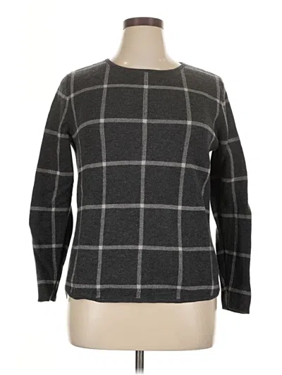 Pre-owned Athleta Wool Sweater In Gray