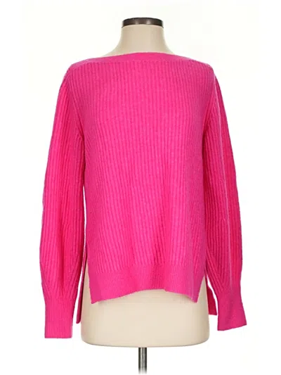 Pre-owned Athleta Wool Sweater In Pink