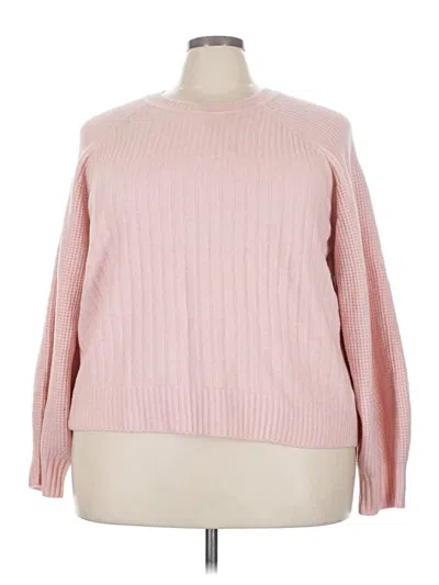 Athleta Wool Sweater In Pink
