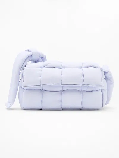 Athleta Woven Square Puff Crossbody In Pink