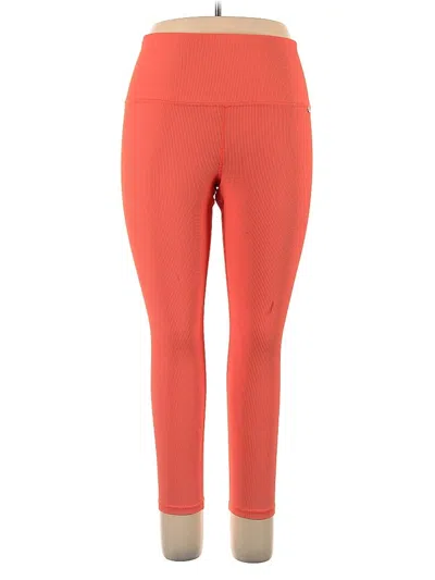 Pre-owned Athleta X Alicia Keys Active Pants In Orange