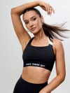 Athleta X Kristin Juszczyk Train Free Sports Bra A-c In Black