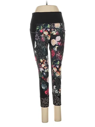 Pre-owned Athleta Yoga Pants In Black